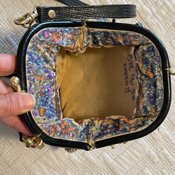 Upcycled Vintage Snakeskin Purse - Picture 15 of 16